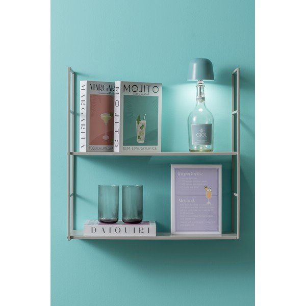 Biało-zielony papierowy pojemnik dekoracyjny 18x4x25 cm Mojito – PT LIVING-image-3