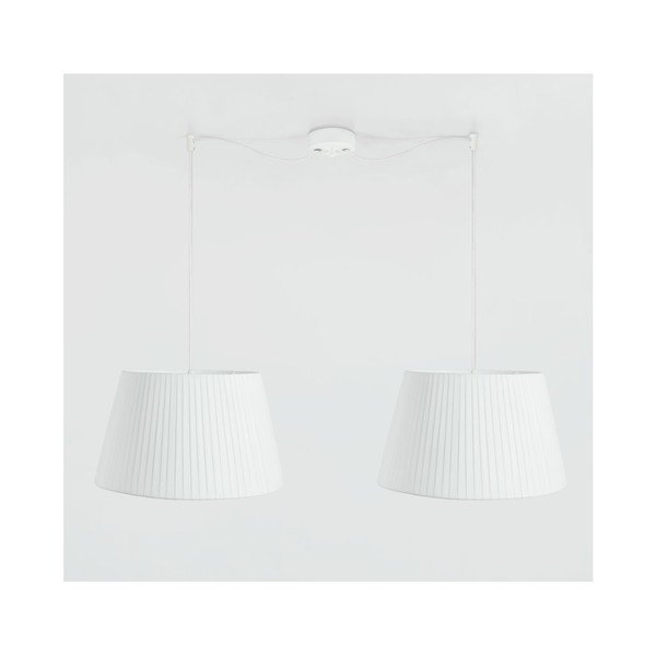 Biała podwójna lampa wisząca bez klosza Sotto Luce Bi Kage-image-3