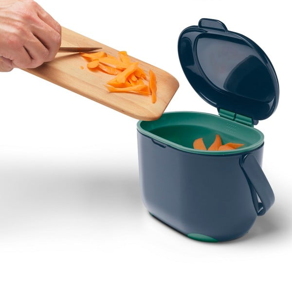 Niebiesko-zielony pojemnik na odpadki organiczne Addis Caddy, 2,5 l-image-4