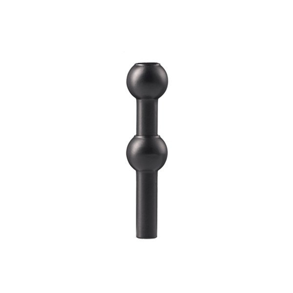 Metalowy wazon w kolorze matowej czerni (wysokość 10 cm) Nagel – STOFF Nagel