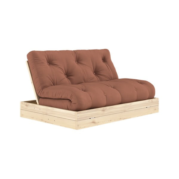 Ceglasta/w kolorze terakoty rozkładana sofa 145 cm Flip – Karup Design-image-3