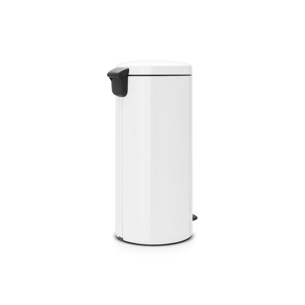 Biały stalowy kosz na śmieci z pedałem 30 l NewIcon – Brabantia-image-3