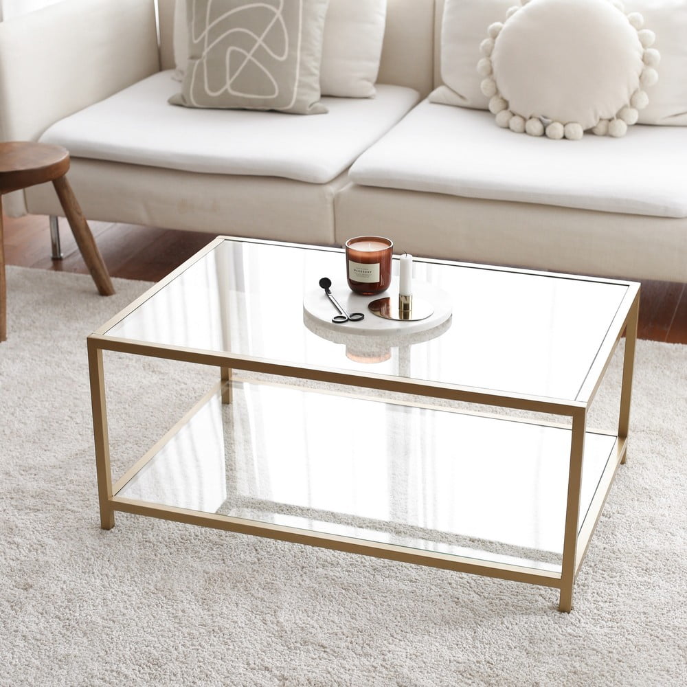 Stolik w kolorze złota 60x90 cm Astro – Neostill (zdjęcie 3)