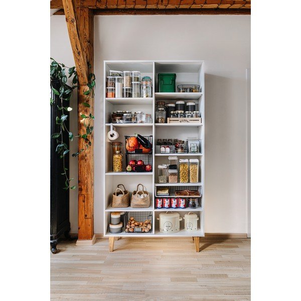 Czarny koszyk iDesign Vienna, 23,8x18,4 cm-image-2