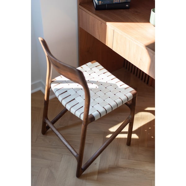 Brązowo-kremowe krzesło Fawn – Gazzda-image-2