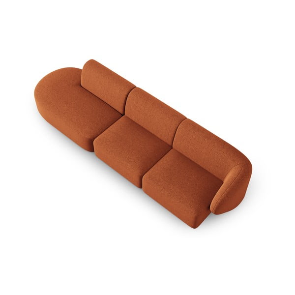Pomarańczowa sofa 302 cm Shane – Micadoni Home-image-4