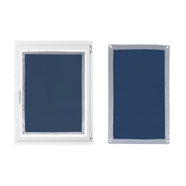 Niebieska termiczna zasłona zaciemniająca 59x114 cm – Maximex-image-2