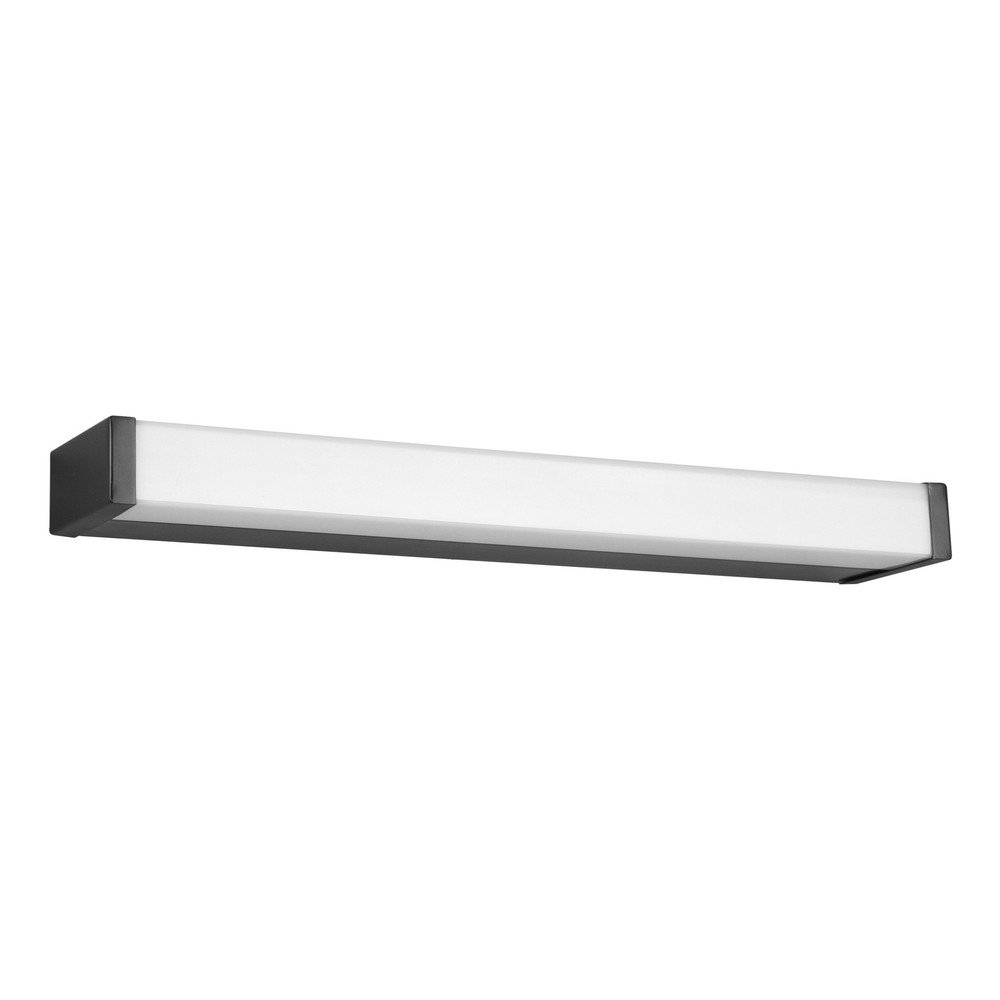 Kinkiet LED w kolorze matowej czerni (dł. 42 cm) Fabio – Trio