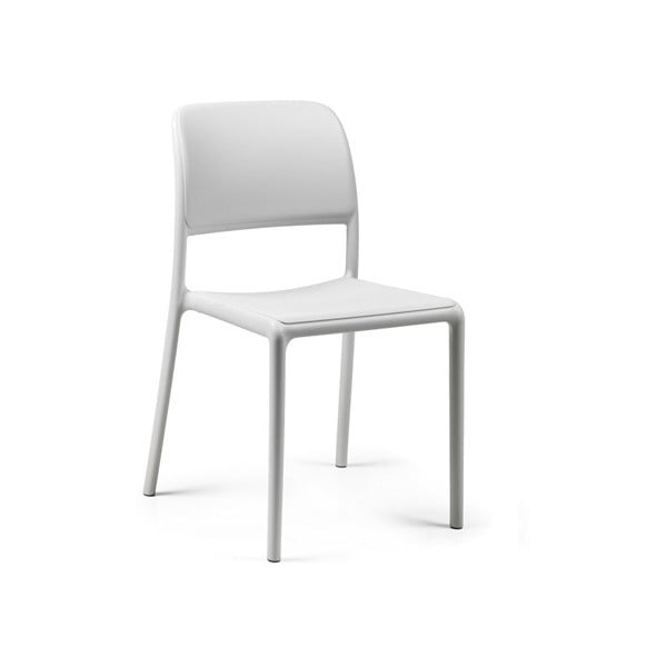 Białe krzesło ogrodowe Nardi Garden Riva Bistrot