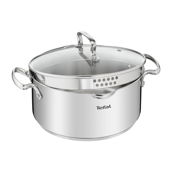 Garnek ze stali nierdzewnej odpowiedni na indukcję 5 l Duetto+ – Tefal-image-3
