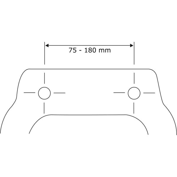 Biała deska sedesowa wolnoopadająca Wenko Habos, 46x36 cm-image-4