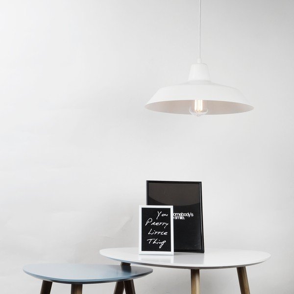 Biała lampa wisząca Bulb Attack Cinco-image-1