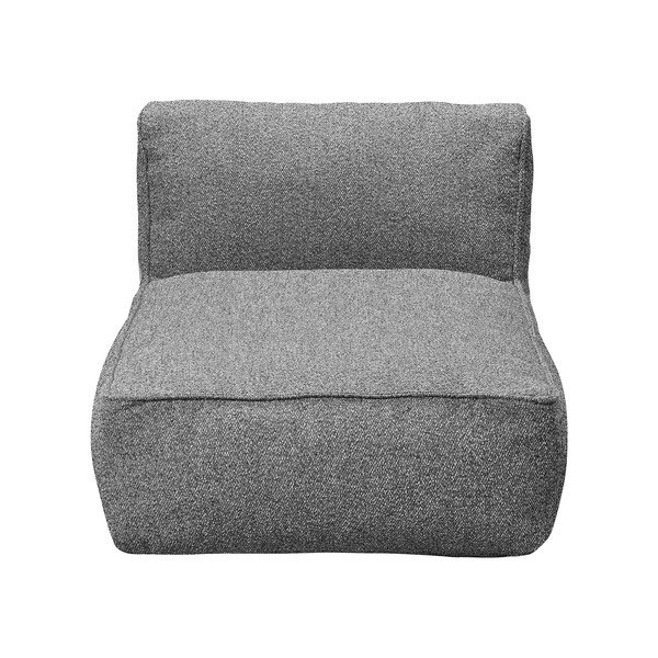 Szary moduł sofy ogrodowej (moduł środkowy) Grow – Blomus