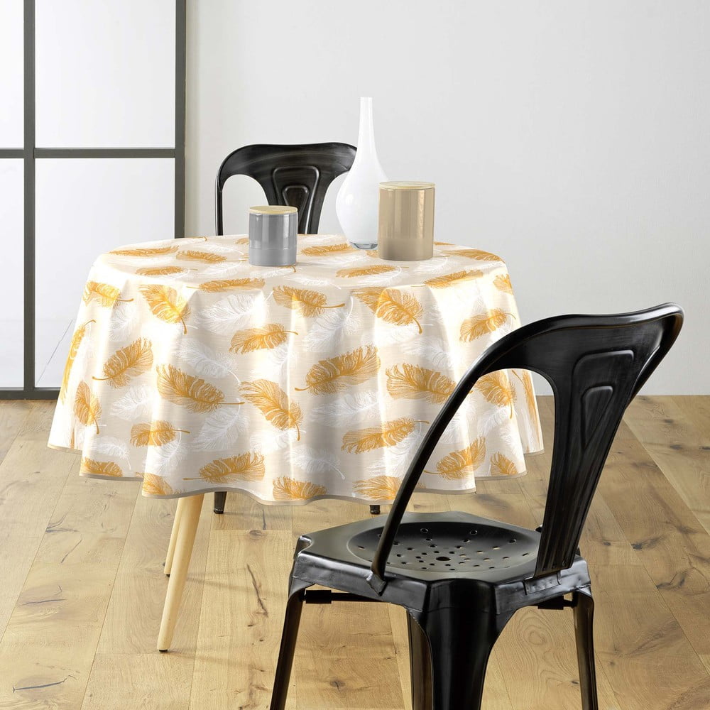 Obrus zmywalny ø 160 cm Sarina – douceur d'intérieur (zdjęcie 3)