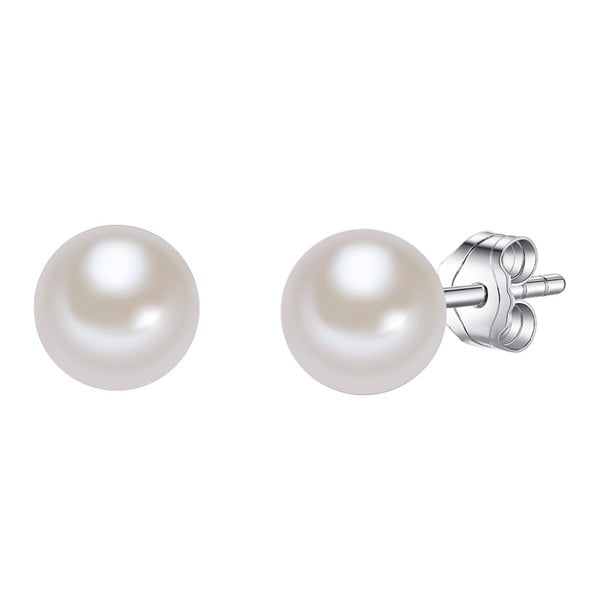 Kolczyki
  z białą perłą Chakra Pearls Liene