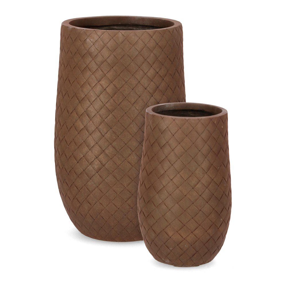 Doniczki zestaw 2 szt. ø 48 cm Rhombus – Bizzotto