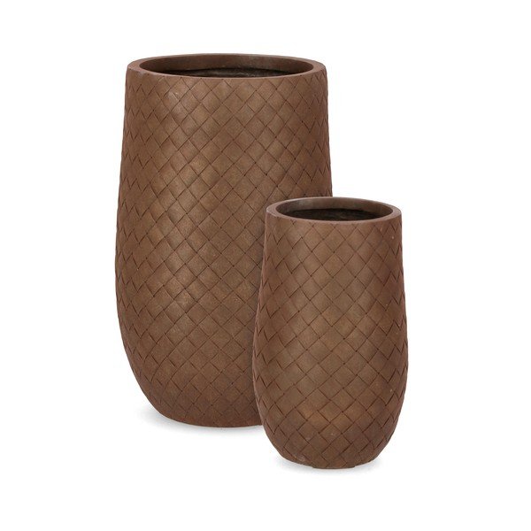 Doniczki zestaw 2 szt. ø 48 cm Rhombus – Bizzotto