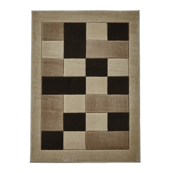 Beżowy dywan Think Rugs Matrix, 60x120 cm