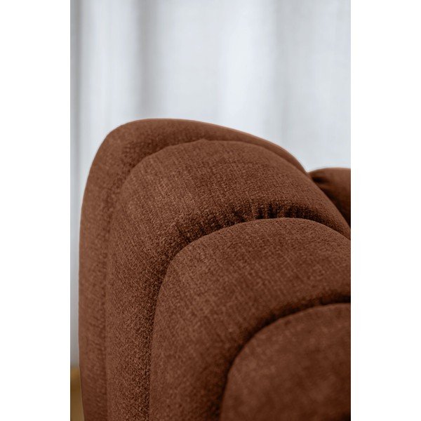 Narożnik (prawostronny/w kształcie litery L) w kolorze terakoty Shell – Miuform-image-3