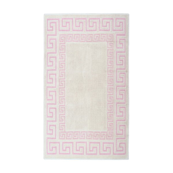 Kremowy dywan bawełniany Floorist Bukle Versage, 60x90 cm