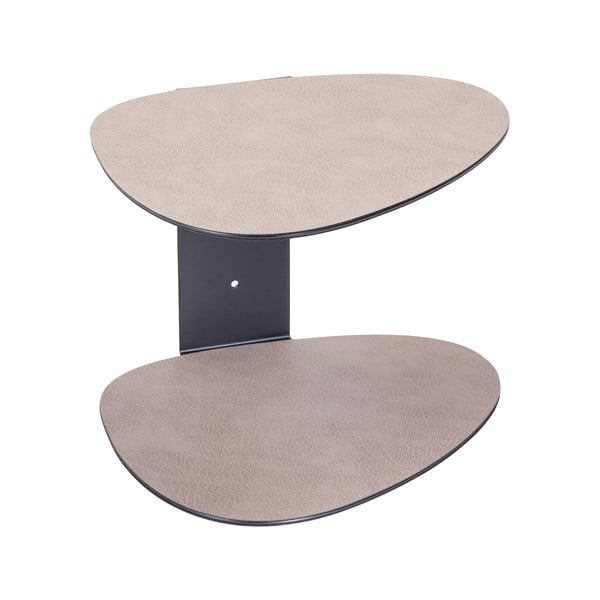 Szara stalowa półka 29 cm Curve Bull – LIND DNA