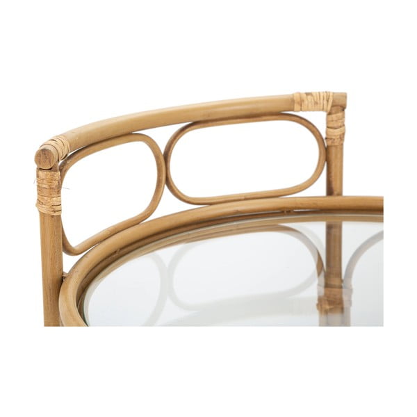 Metalowy barek na kółkach ø 51 cm Panama – Mauro Ferretti-image-4