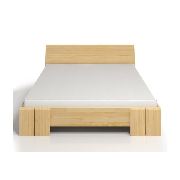 Łóżko 2-osobowe z drewna sosnowego SKANDICA Vestre Maxi, 140x200 cm