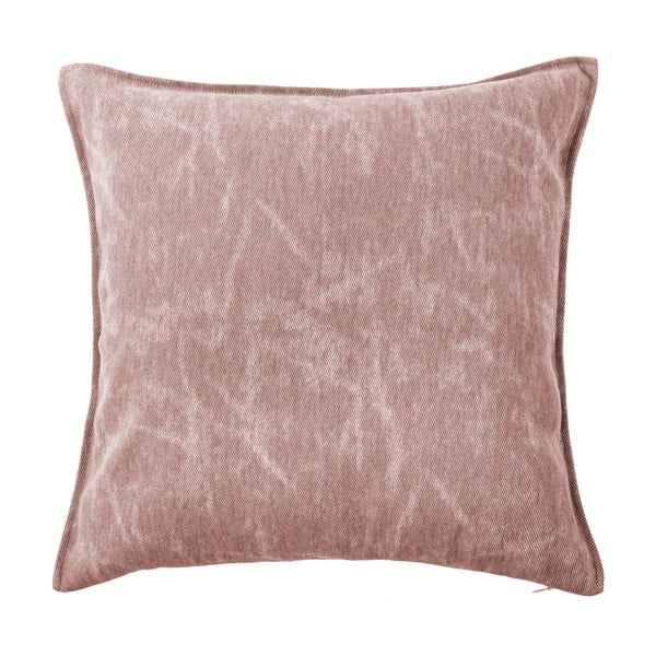 Różowa poduszka dekoracyjna Tiseco Home Studio Chester, 44x44 cm