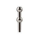 Metalowy wazon w kolorze czarni z połyskiem (wysokość 10 cm) Nagel – STOFF Nagel
