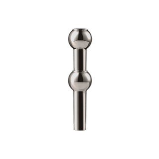 Metalowy wazon w kolorze czarni z połyskiem (wysokość 10 cm) Nagel – STOFF Nagel
