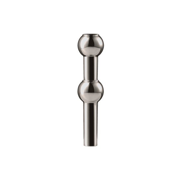 Metalowy wazon w kolorze czarni z połyskiem (wysokość 10 cm) Nagel – STOFF Nagel