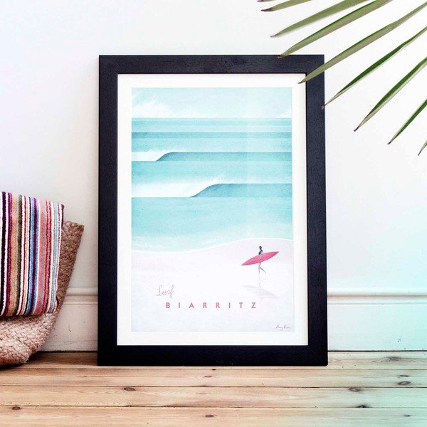 Plakat Travelposter Biarritz, 30 x 40 cm-image-1