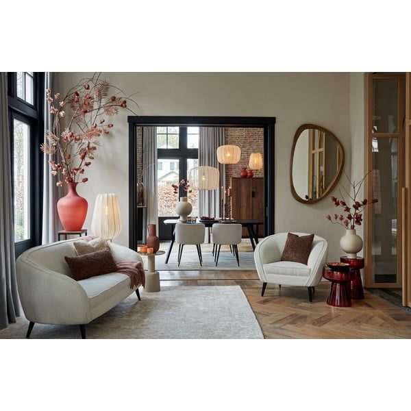 Lustro ścienne z drewnianą ramą 120x80 cm Sonora – Light & Living-image-3