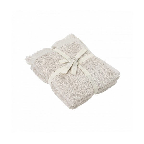 Kremowe bawełniane ręczniki zestaw 2 szt. 30x50 cm FRINO – Blomus