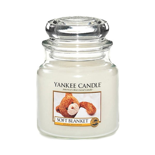 Świeczka zapachowa Yankee Candle Soft Blanket, 65 h