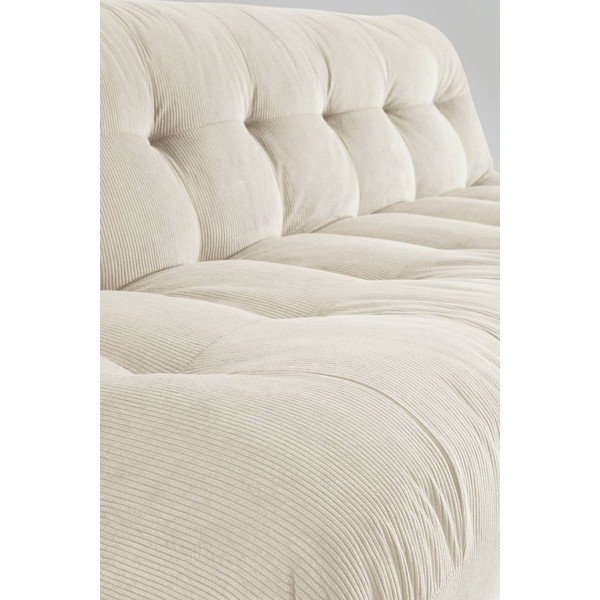 Kremowa sztruksowa sofa 212 cm Kelso – Jotex-image-4