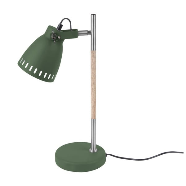 Zielona lampa stołowa Leitmotiv Mingle
