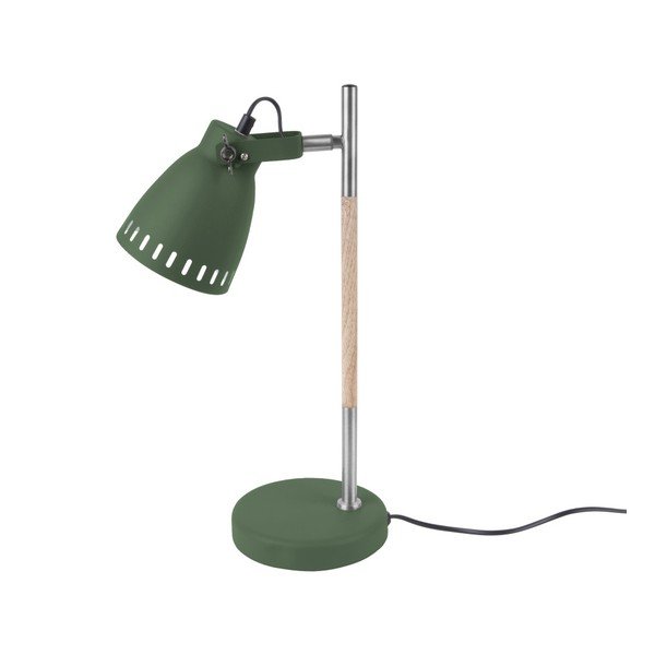 Zielona lampa stołowa Leitmotiv Mingle