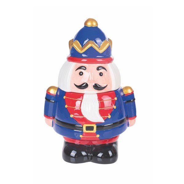 Świąteczny pojemnik z dolomitu Villa d'Este Nutcracker, wys. 23,9 cm-image-1
