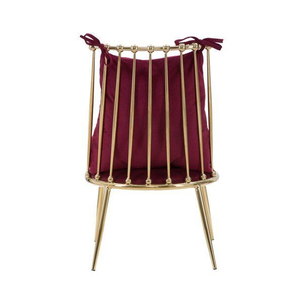 Czerwony fotel Mauro Ferretti Glam Backy-image-4
