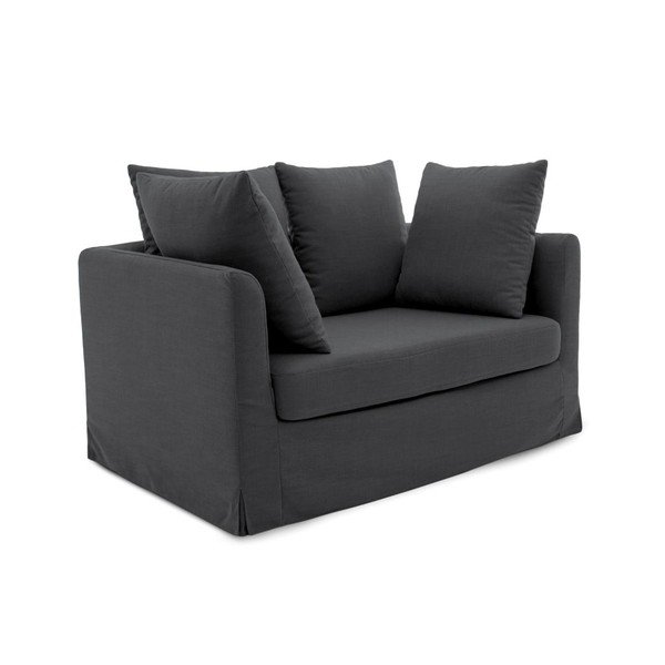 Ciemnoszara sofa dwuosobowa Vivonita Coraly-image-3