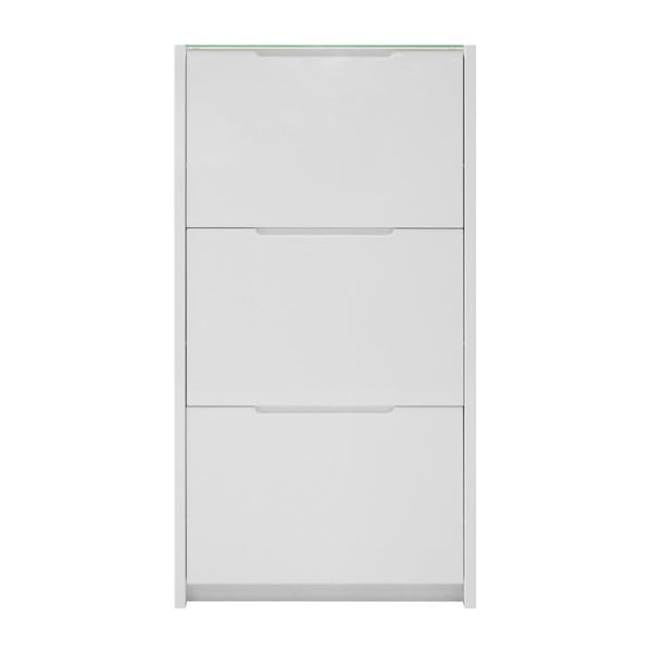 Biała szafka na buty Actona Berlin, 65,5 x 121,6 cm
