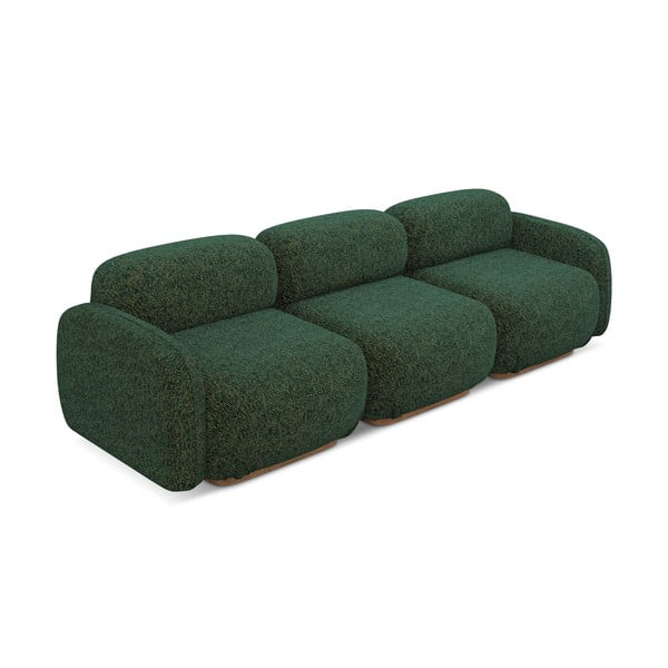 Ciemnozielona sofa modułowa 270 cm Ailani – Makamii-image-3