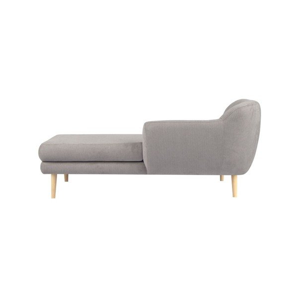 Jasnoszary szezlong Mazzini Sofas Sardaigne-image-4