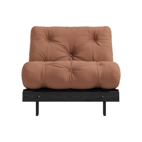 Ceglasty fotel Roots Black Night – Karup Design-image-3