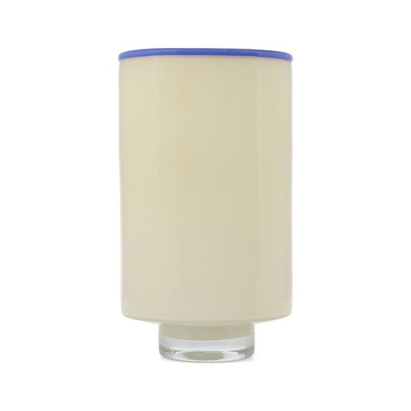 Kremowy szklany wazon (wysokość 26 cm) Milo – ONA