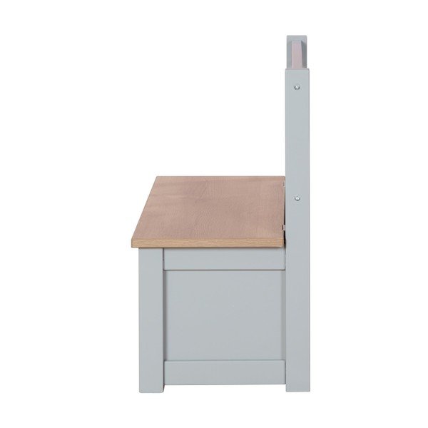 Szarobrązowa ławka dziecięca Woody – Roba-image-4