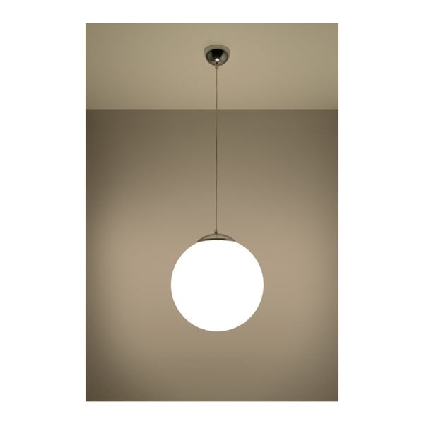 Biała lampa wisząca Sollux Bianco 30-image-1