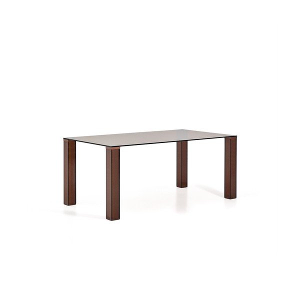 Szklany stół 90x160 cm Adularia – Kave Home