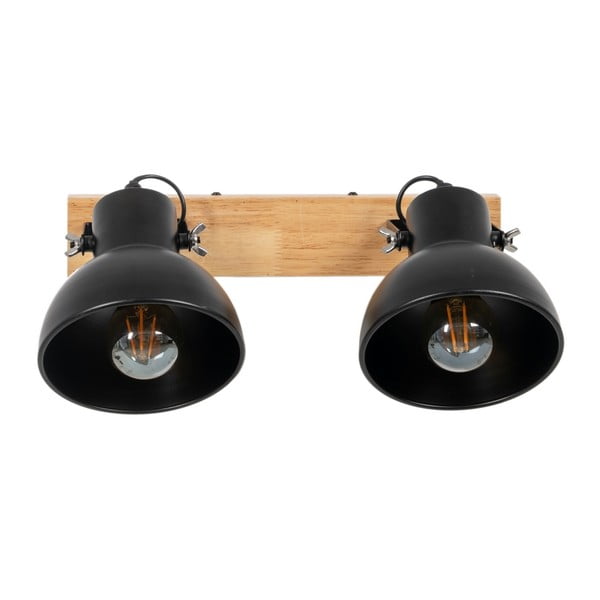 Czarno-naturalny kinkiet – Ixia